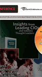 Mobile Screenshot of ciodecisionsconference.techtarget.com