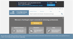 Desktop Screenshot of itknowledgeexchange.techtarget.com